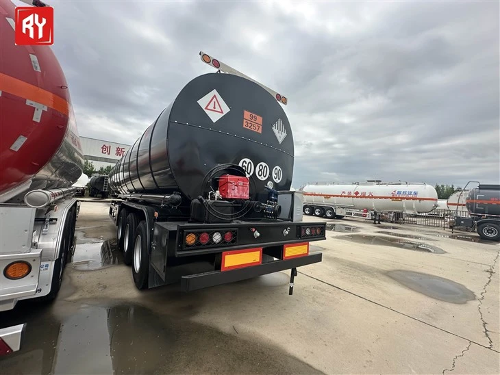 3 Axle 45000 Fuel Oil Tanker factory
