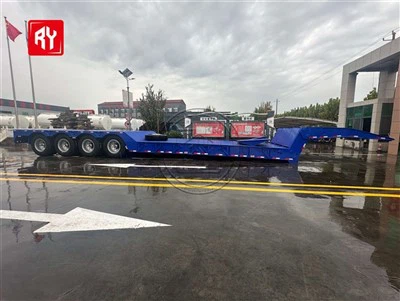 4 Achse 100 Tonnen Tiefes Semi -Anhänger