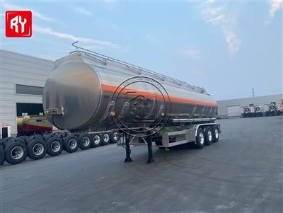 Langlebiger 3-Achsen-Aluminium-Tank-Trailer-Halbschwerer zum Verkauf